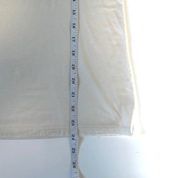 necessities Essential Tee Tank Top Womens Size L Eggshell Cream NEW Basic Layer - Picture 4 of 5
